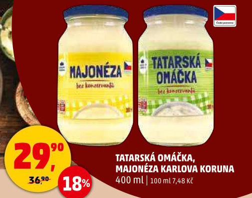 Majonéza Karlova Koruna