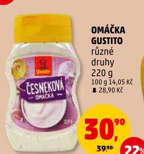 Omáčky Gustito