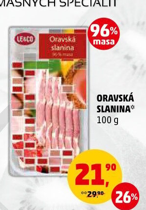 Oravská slanina LE&