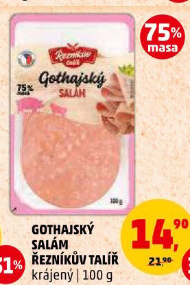 Salám Gothaj Řezníkův talíř