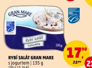 Salát rybí s jogurtem Gran Mare