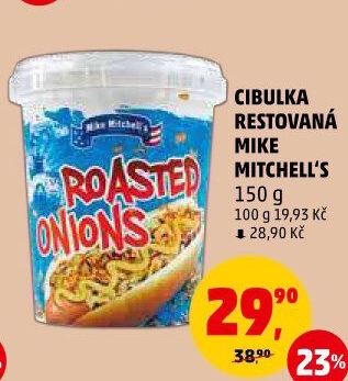 Smažená cibulka Mike Mitchell'