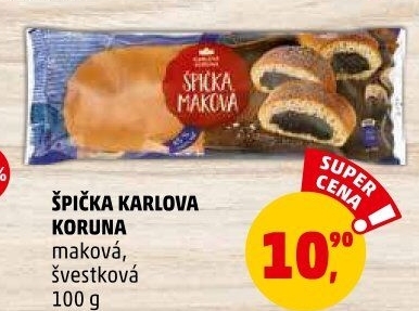 Špička s náplní Karlova Koruna