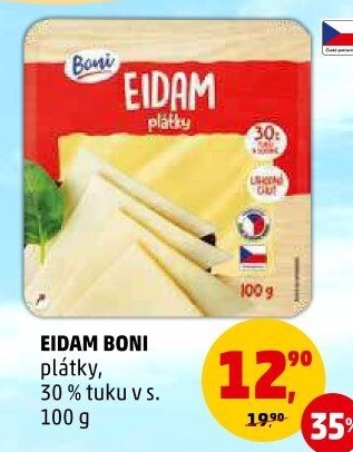 Sýr Eidam 30% Boni