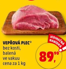 Vepřová plec bez kosti