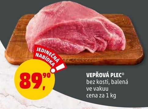 Vepřová plec bez kosti