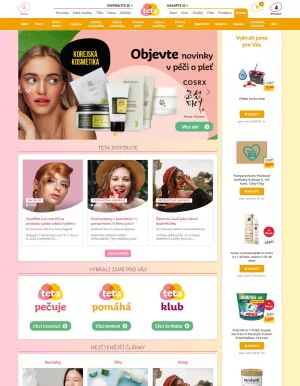 akční leták Teta drogerie 31.7.2024-6.8.2024