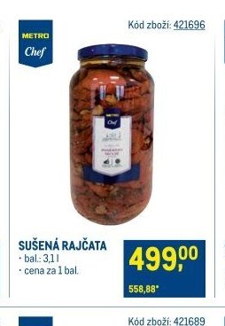 SUŠENÁ RAJČATA