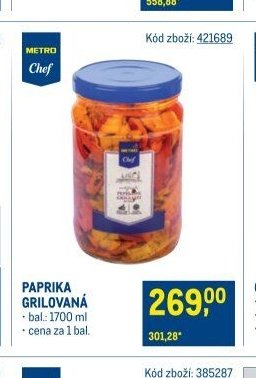 PAPRIKA GRILOVANÁ