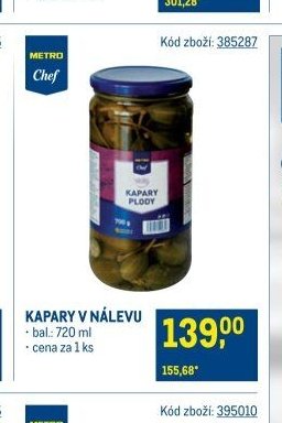 KAPARY V NÁLEVU
