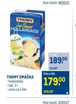 THOMY OMÁČKA holandská