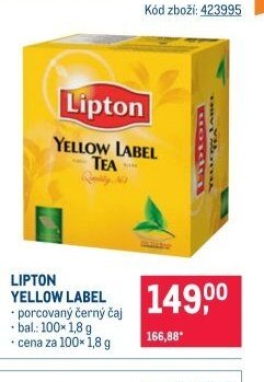 LIPTON YELLOW LABEL