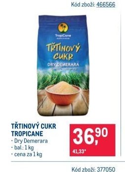 TŘTINOVÝ CUKR TROPICANE