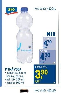 PITNÁ VODA