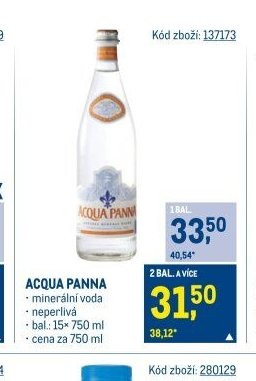 ACQUA PANNA