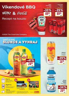 akční leták BILLA 31.7.2024-20.8.2024