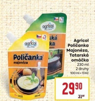 Majonéza Poličanka Agricol