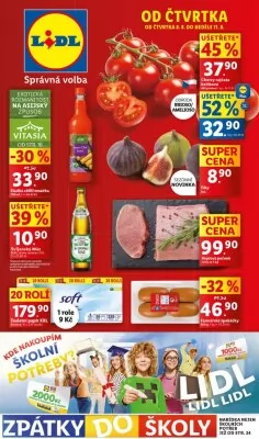 akční leták Lidl 8.8.2024-11.8.2024
