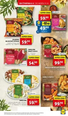 akční leták Lidl 8.8.2024-11.8.2024