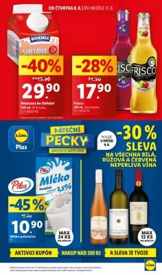 akční leták Lidl 8.8.2024-11.8.2024