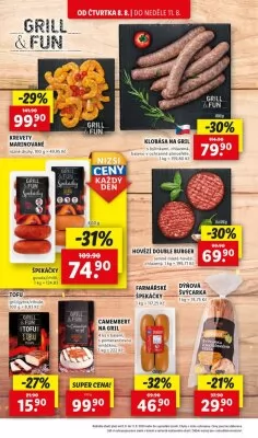 akční leták Lidl 8.8.2024-11.8.2024