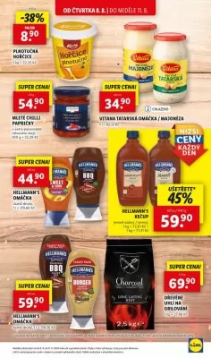 akční leták Lidl 8.8.2024-11.8.2024