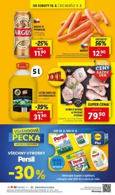 akční leták Lidl 8.8.2024-11.8.2024