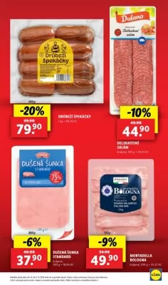akční leták Lidl 8.8.2024-11.8.2024