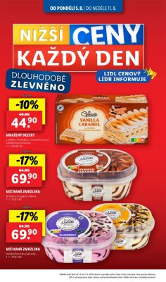 akční leták Lidl 8.8.2024-11.8.2024