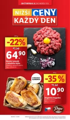 akční leták Lidl 8.8.2024-11.8.2024