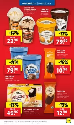 akční leták Lidl 8.8.2024-11.8.2024