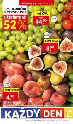akční leták Lidl 8.8.2024-11.8.2024