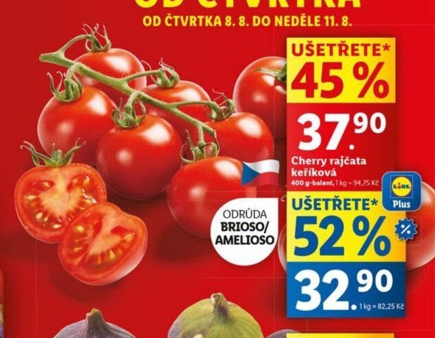 Cherry rajčata keříková