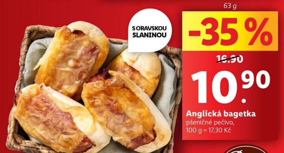 Anglická bagetka