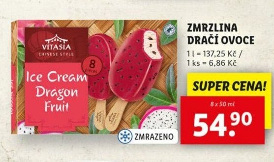 Vitasia Ice Cream Dragon Fruit