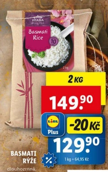 Vitasia Basmati rýže