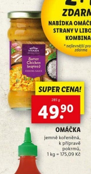 Omáčka Butter Chicken Inspired