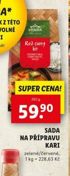 Sada na přípravu kari