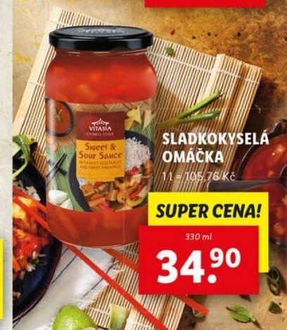 Sladkokyselá omáčka