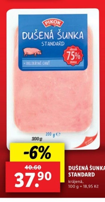 Dušená šunka standard