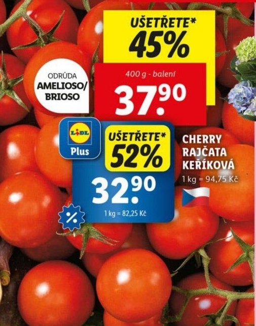 Rajčata cherry keříková