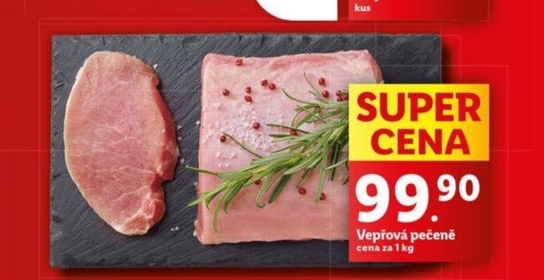 Vepřová pečeně bez kosti