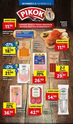 akční leták Lidl 5.8.2024-11.8.2024