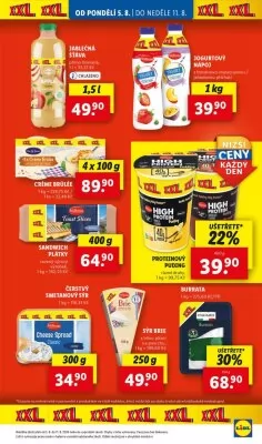 akční leták Lidl 5.8.2024-11.8.2024