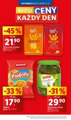 akční leták Lidl 5.8.2024-11.8.2024