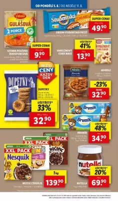 akční leták Lidl 5.8.2024-11.8.2024