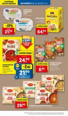 akční leták Lidl 5.8.2024-11.8.2024