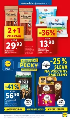 akční leták Lidl 5.8.2024-11.8.2024