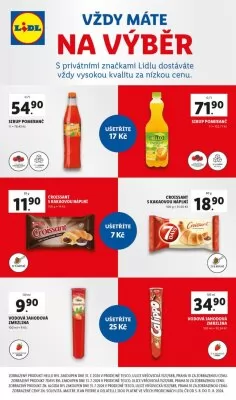 akční leták Lidl 5.8.2024-11.8.2024
