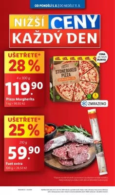akční leták Lidl 5.8.2024-11.8.2024